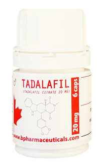 Tadalafil Citrate 6 caps 20 mg