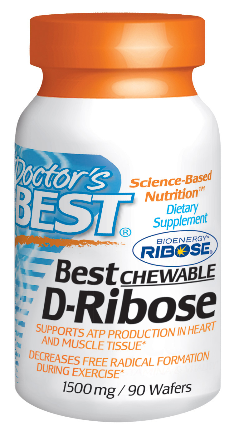 Best Chewable D-Ribose 1500mg 90W