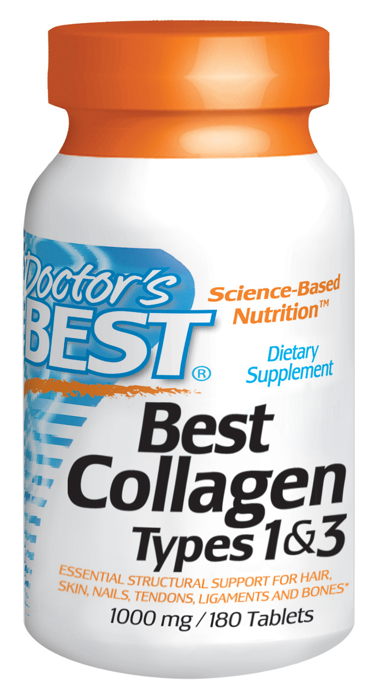 Best Collagen Types 1 and 3 1000mg 180T