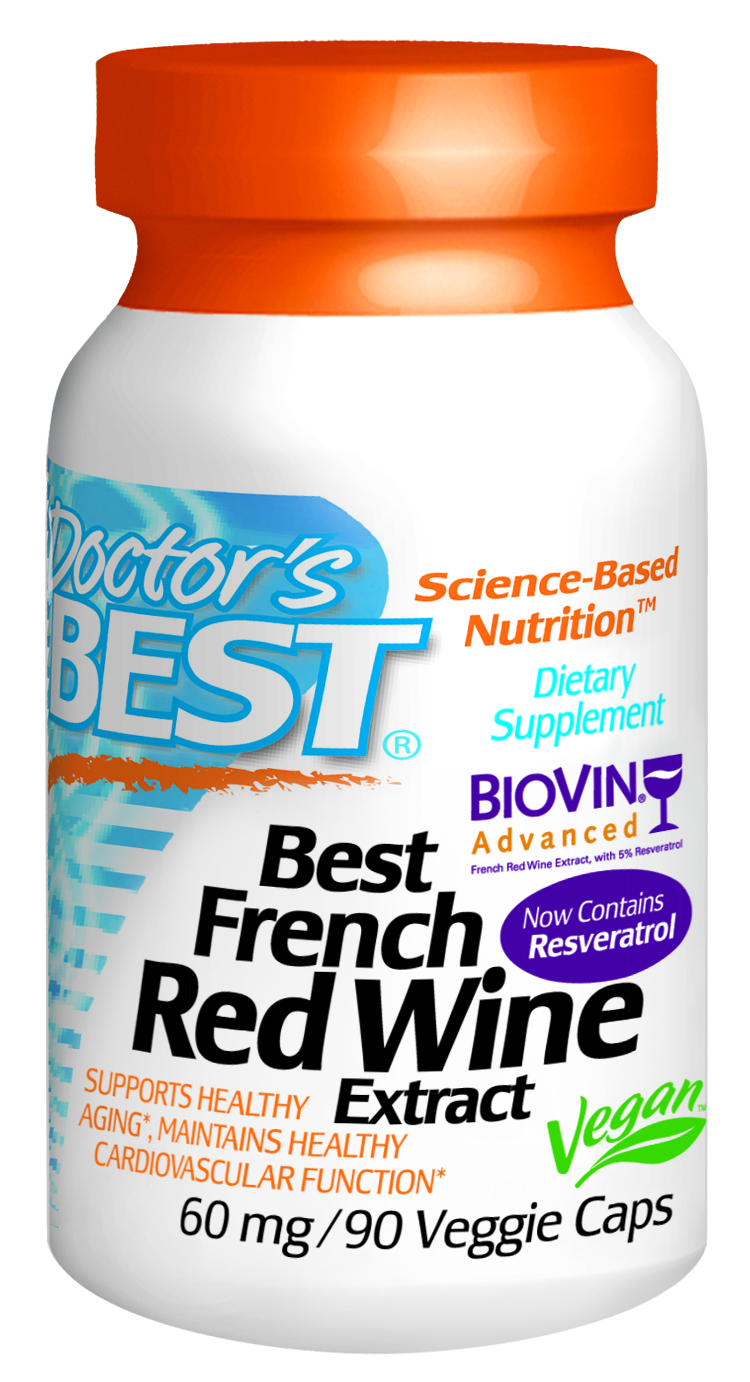 Best French Red Wine Extract 60mg 90VC