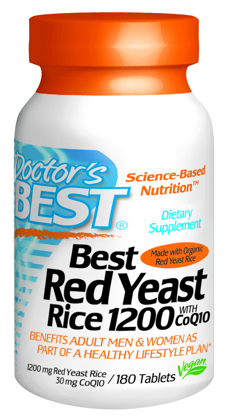 Best Red Yeast Rice with CoQ10 1200mg 180T