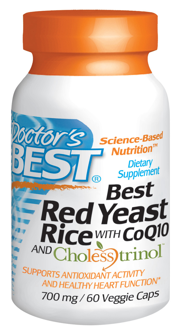 Best Red Yeast Rice with CoQ10 and Cholesstrinol 60VC