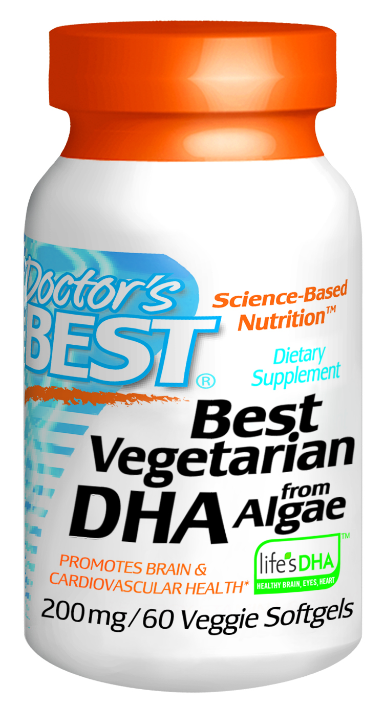 Best Vegetarian DHA 200mg 60VSG