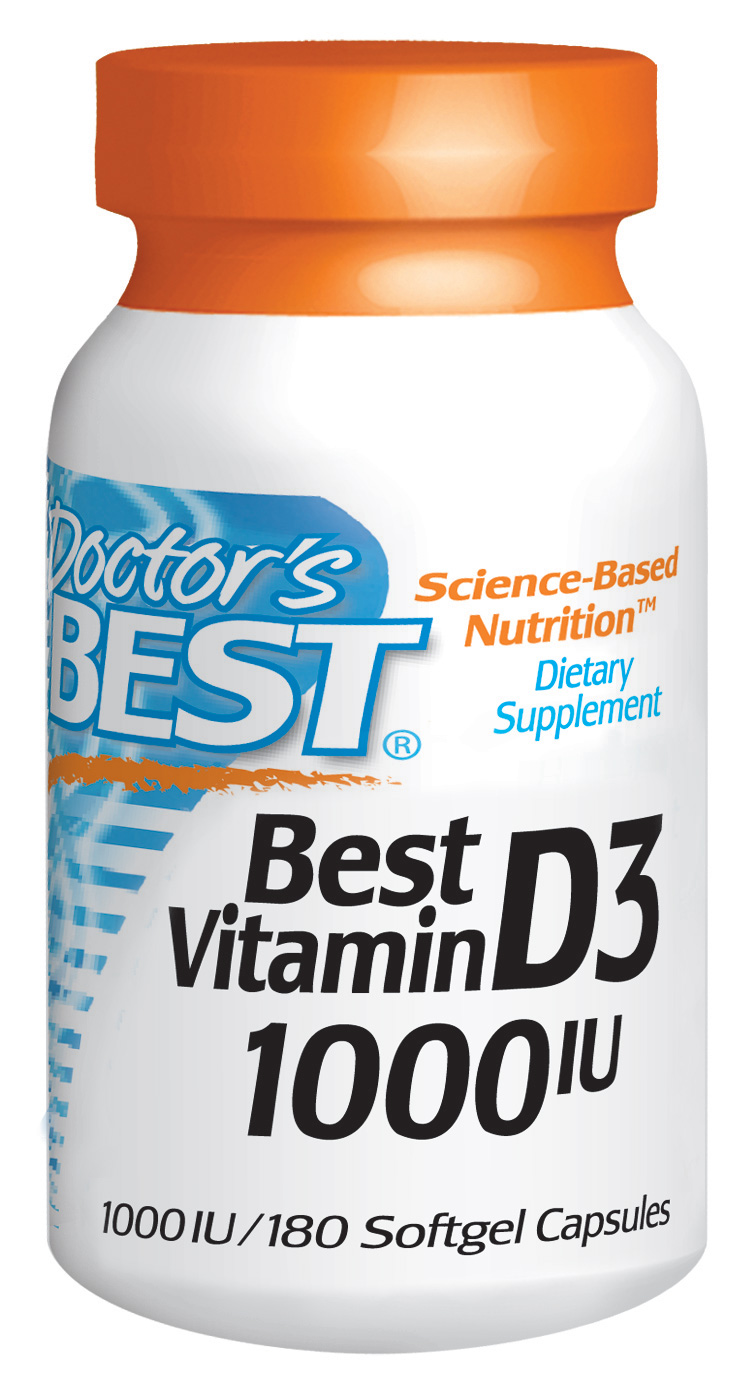 Best Vitamin D3 1000IU 180SG