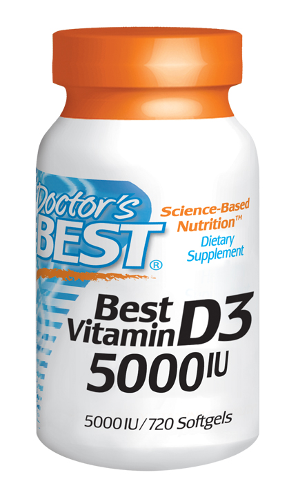 Best Vitamin D3 5000IU 720SG