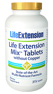 Life Extension Mix Tablets without Copper