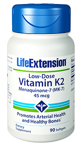 Low-Dose Vitamin K2 Menaquinone-7 (MK-7)