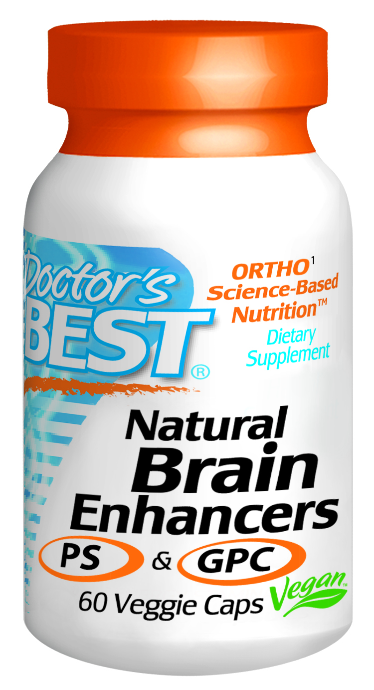 Natural Brain Enhancers featuring PS and GPC 60VC