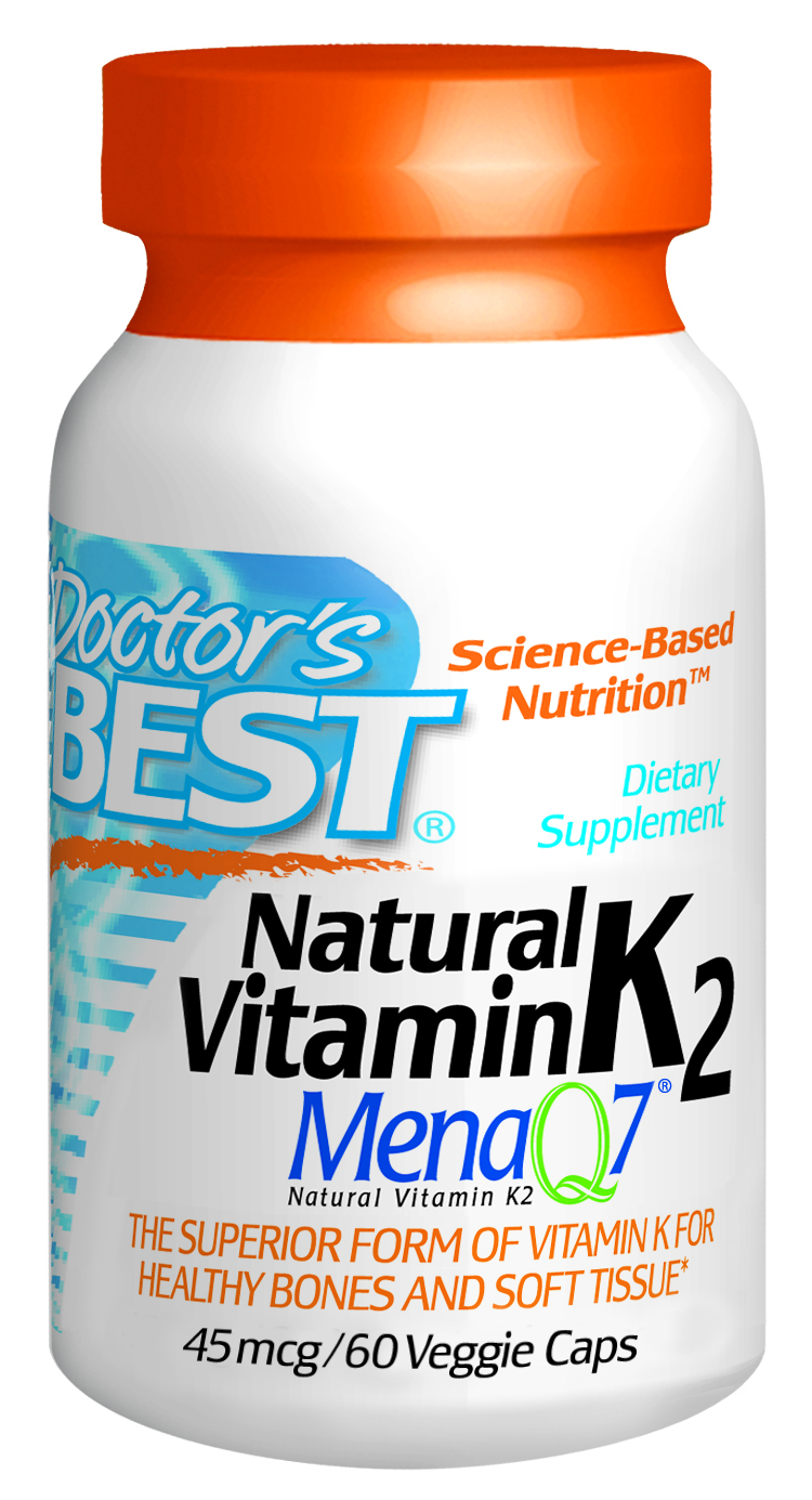 Natural Vitamin K2 MenaQ7 60VC