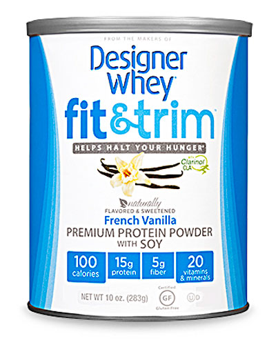 Designer Whey Fit &amp; Trim French Vanilla
