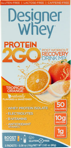 Designer Whey Protein 2GO Tropical Orange