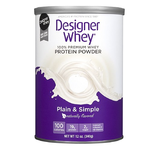 Designer Whey Protein Powder Plain &amp; Simple