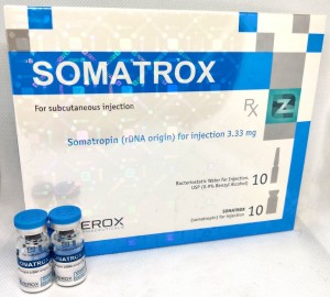 SOMATROX 1 x 10 IU 3.33mg + 1ml bacteriostatic