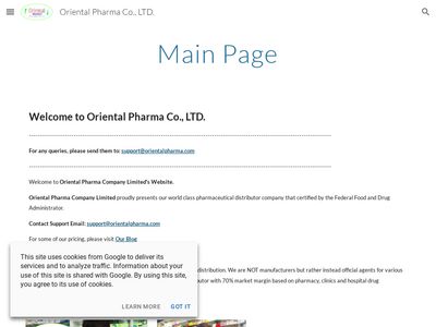 Orientalpharma.com